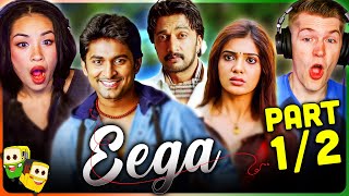 EEGA Movie Reaction wVivian amp Michael Part 12  Sudeep Nani Samantha Ruth Prabhu SS Rajamouli [upl. by Eniksre]