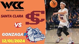 JAN 12 2024GONZAGA VS SANTA CLARA WOMENS BASKETBALLFULL GAME [upl. by Nordgren]