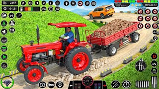 Real Tractor Driving  Indiana Tractor Driving 3D  Tractor Simulator Game Game Play  263 [upl. by Ingamar]