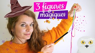 3 Figures MAGIQUES  figure de ficelle  tuto Français [upl. by Yonita]