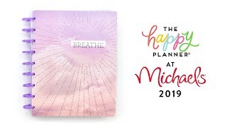 2019 Spring REVEAL  MICHAELS 18Month Happy Planners [upl. by Kingsly728]