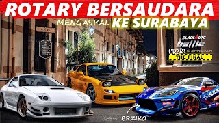 RX7 FD3S DAN RX7 FC3S AKHIRNYA MENGASPAL DI BLACK AUTO FINAL BATTLE SURABAYA 2024   FEAT BRZIKO [upl. by Ioab]