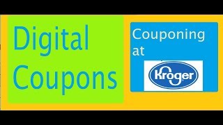 How to Use Digital Coupons at Kroger [upl. by Timothee206]