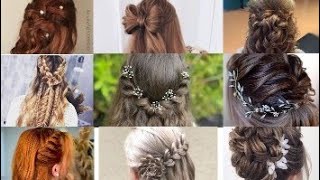 new amp easy hairstyle for girlsopen hair hairshairstyles for long hair open hairstyle for wedding [upl. by Esyahc982]