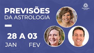 PREVISÕES DA ASTROLOGIA DE 28 DE JANEIRO A 03 DE FEVEREIRO │ PERSONARE [upl. by Ialohcin]