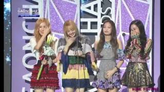 ENG SUB BLACKPINK Lisa Thai amp Korean Speech For Artist of the year  6th Gaon Music Awards [upl. by Llenram399]