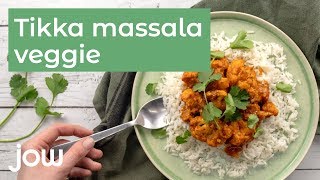 Recette de Tikka Masala végétarien [upl. by Oludoet]