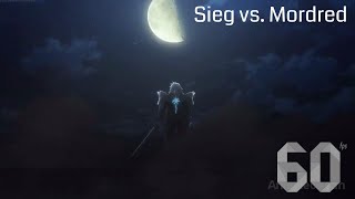 Sieg vs Mordred 60 FPS  FateApocrypha [upl. by Koren]