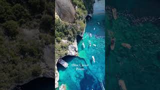 Exploring the Stunning Blue Caves of Paxos A Hidden Gem in Greecenatural beauty beach sea [upl. by Franci]