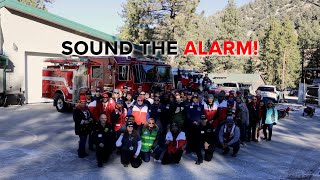 Wrightwood Sound the Alarm Event 111624 [upl. by Suvart481]