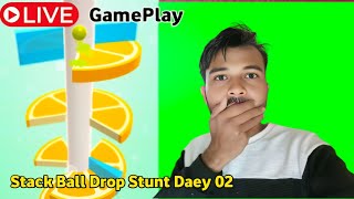 🔴LIVE Stack Ball Drop Stunt 📱 Mobile Game 🎮 Play Daey 02 [upl. by Nial]