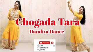 Chogada Tara Song  Dandiya Dance  Loveyatri  Garba Dance [upl. by Goodkin]