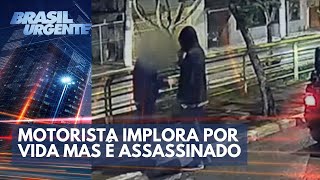 Motorista de ônibus implora pela vida durante assalto na zona sul de São Paulo  Brasil Urgente [upl. by Brost]