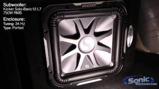 Kicker L7 12quot Subwoofer Demo  S12L74 Bass Test [upl. by Yelnet]