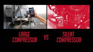 Silent Air Compressor Vs Normal [upl. by O'Hara]