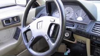 1989 Honda Accord Coupe w 249k Miles Start Up Engine and In Depth Tour [upl. by Trow458]