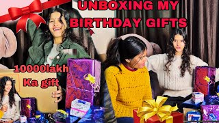 UNBOXING MY BIRTHDAY GIFTS  1 LAKH KA GIFT  Arti chaudhary  BIRTHDAY VLOG [upl. by Sihon932]