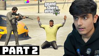 MICHAEL VS FRANKLIN HINDI DUBBED  GTA 5 GAMEPLAY PART 2 [upl. by Dorita]