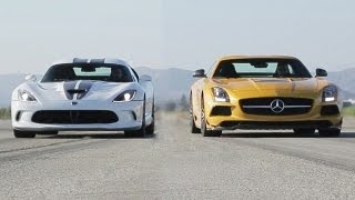 Viper vs SLS Aftermath Plus Dodges Uncertain Future amp Best Driving Roads  Wide Open Throttle 73 [upl. by Anestassia]