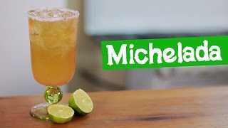 MICHELADA REFRESCANTE DE LIMÃO E CERVEJA  A Cozinha do Gibra [upl. by Alwitt213]