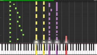 Synthesia Power Rangers Mighty Morphin Theme [upl. by Yraek239]