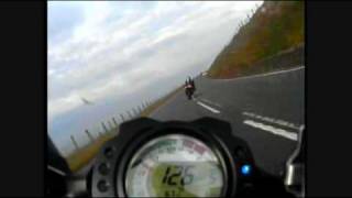 Isle of Man TT 2009 187mph Run over mountainwmv [upl. by Conger]