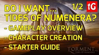 Torment Tides of Numenera Gameplay Overview Character Creation Starter Guide 12 A Game For You [upl. by Suraved147]