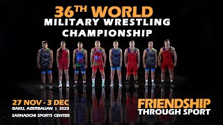 36th World Military Wrestling Championship [upl. by Tireb320]