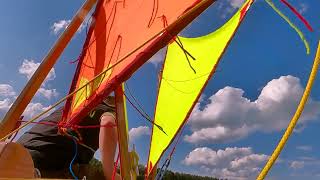 Sailing PhiPhi Episode 034 Two days dinghy cruising in the Drawsko Lake [upl. by Hestia]