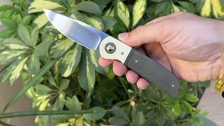 Kosie Steenkamp Knives Comoda Front Flipper Custom Knife From R1MarketPlace [upl. by Lora]