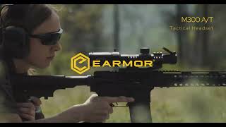 EARMOR Flagship M300 AT Tactical Headset  Shooting Range amp Wild Hunting [upl. by Musetta]