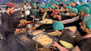 MEGA KITCHEN OF BALOCHISTAN  FULL GOAT DUM PUKHT RECIPE  MUTTON RIBS amp LEG STREET FOOD COOKING [upl. by Dadivitan]