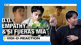 Singer reacts to DO 디오 공감 Highlight Medley amp Si Fueras Mía Lyrics Color Coded Lyrics [upl. by Rinna487]