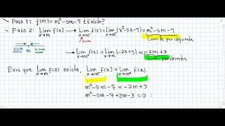 Continuidad e incógnita de una función a trozos [upl. by Ken]