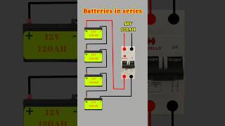 Batteries series and parallel connection diagram electical trending wiring [upl. by Cavallaro]