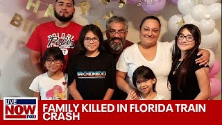 Deadly train crash Family killed on trip to birthday party  LiveNOW from FOX [upl. by Essilrahc]