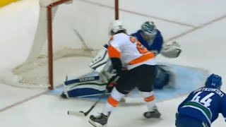 Claude Giroux Beautiful Goal vs Vancouver [upl. by Yesnnyl373]