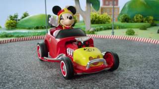 Mickey Transforming Roadster Racer RC from Jada Toys [upl. by Kostman]