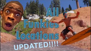 Riders Republic  All Funkies Locations UPDATED [upl. by Rebah]