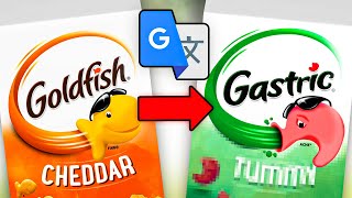 I Google Translated Famous Brands 100 Times [upl. by Aramas292]