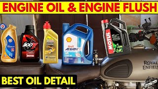 BEST Engine OIL amp Engine FLUSH  Oil Change amp Other Details [upl. by Oitaroh]