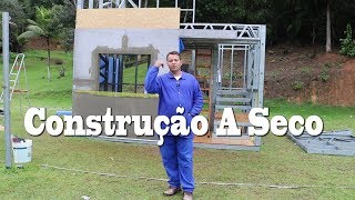 Construção a Seco  Stell Frame [upl. by Wallford]