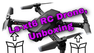 Drone Ls xt6 RC Unboxing [upl. by Annodas]