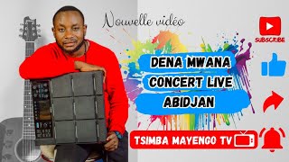 Je bénirai léternel DenaMwana🎙️concert live Abidjan 🇨🇮 drums Tsimba mayengo [upl. by Ajad649]