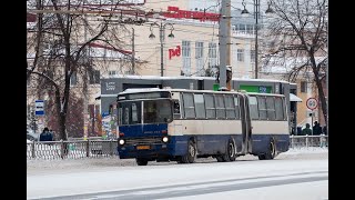 Ikarus 28310 в снежном плену [upl. by Rubel]