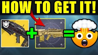 Destiny 2 New Revision Zero Exotic CATALYST  Exotic Quest Guide [upl. by Gnap]