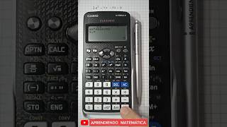 📌 Cómo RESOLVER una ECUACIÓN CUADRÁTICA con la CALCULADORA 🤔  Aprendiendo Matemática [upl. by Cnut]