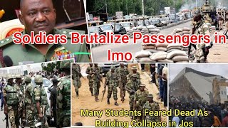 IPOB Spit Fire As Soldiers Molest Residents of Mbaitoli in Imo Students Dies in Collapsed Building [upl. by Gotcher]