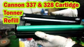 Cannon 337 toner Cartridge Refill  HP 35A Toner Refill  Easy Method  BY Gyan ra Jankari [upl. by Agon]