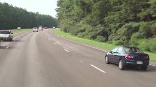 Motorcoach HDH Part 1  Enter Highway amp Establishing Lane Position [upl. by Enalahs742]